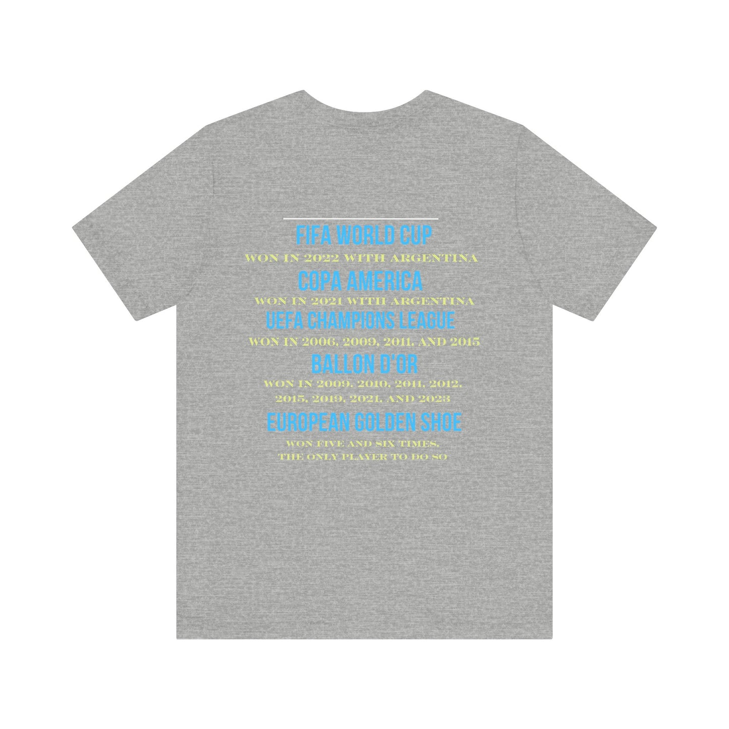 Lionel Messi Graphic T-shirt - Unisex Tee
