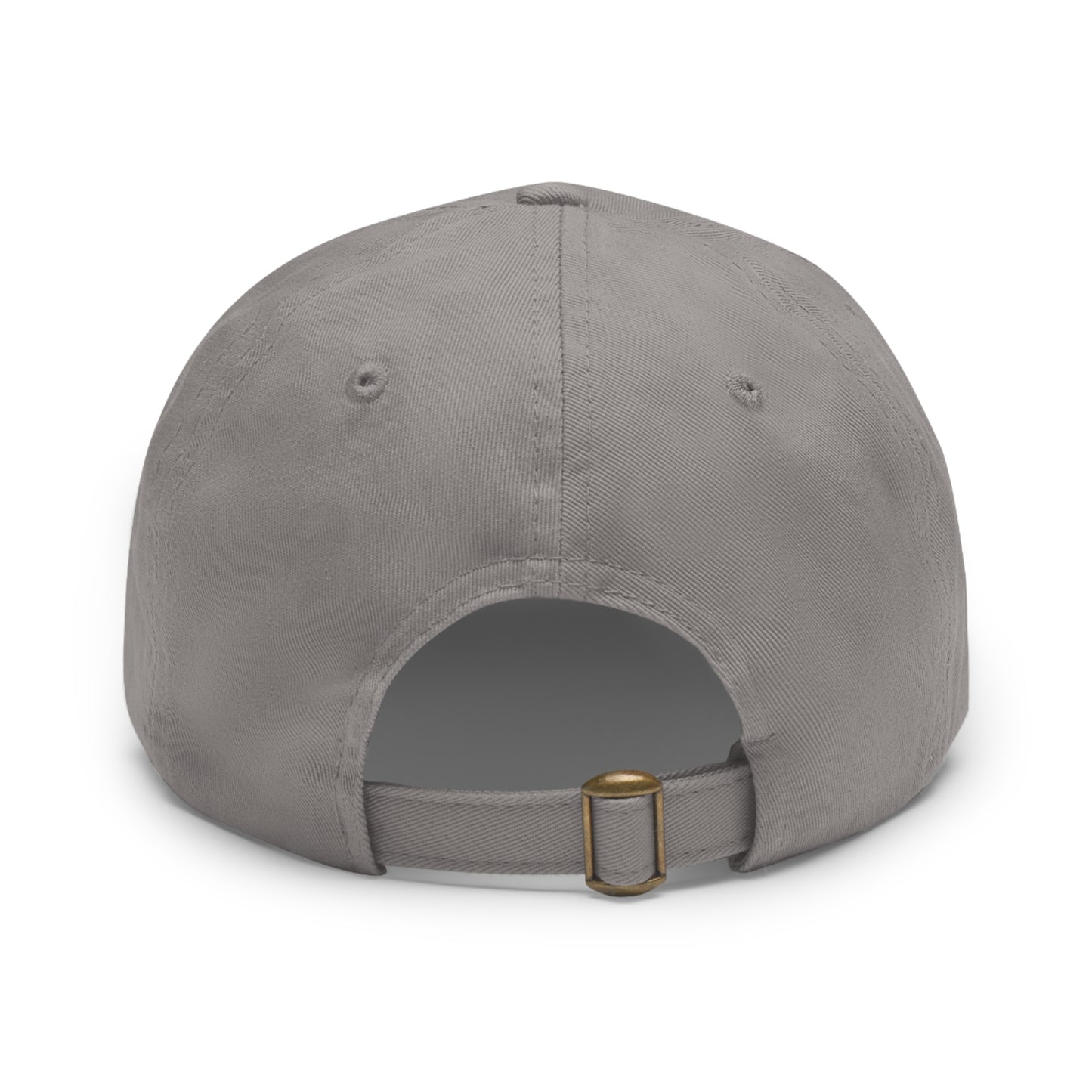 Hat with Leather Patch - CCA Dad Hat