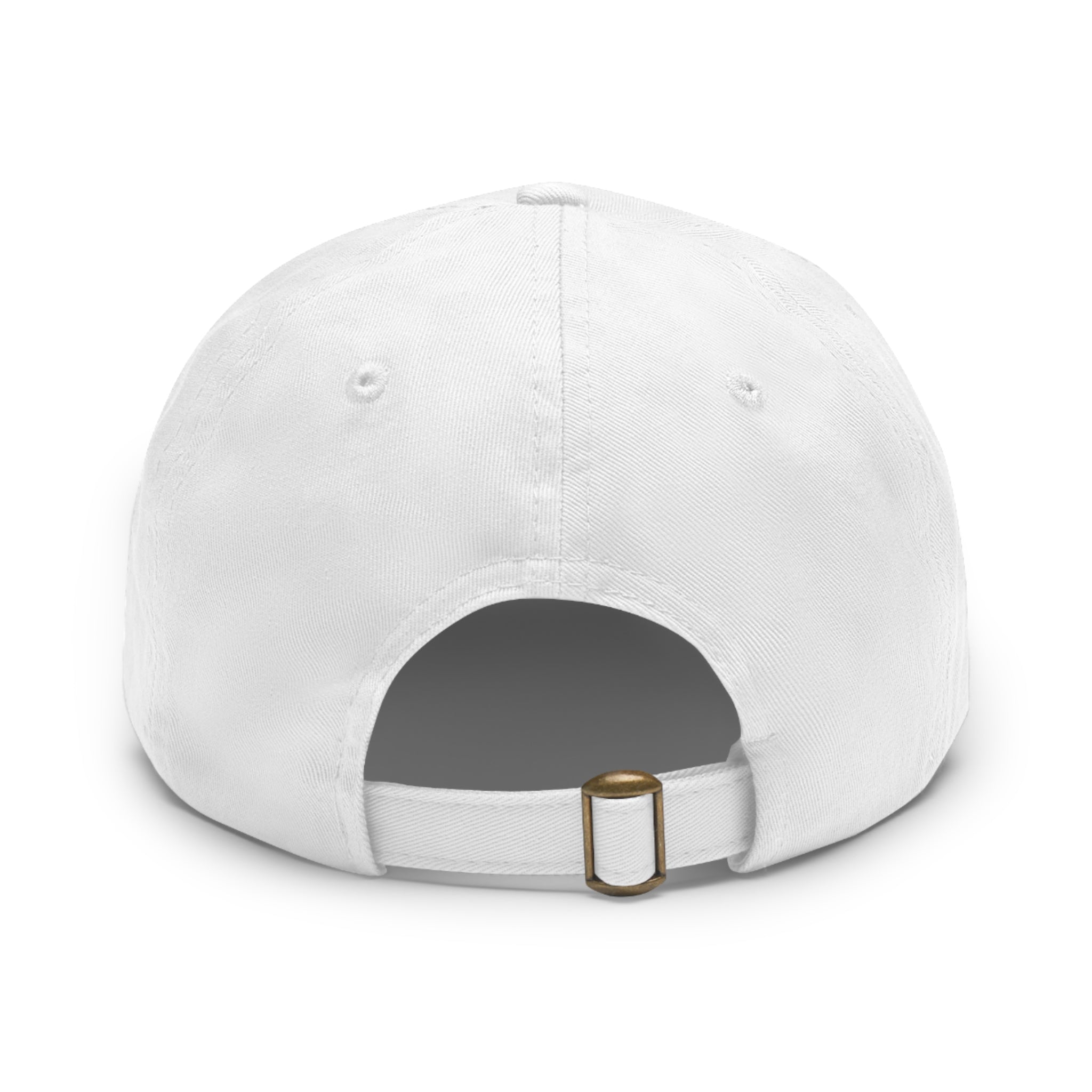 Hat with Leather Patch - CCA Dad Hat