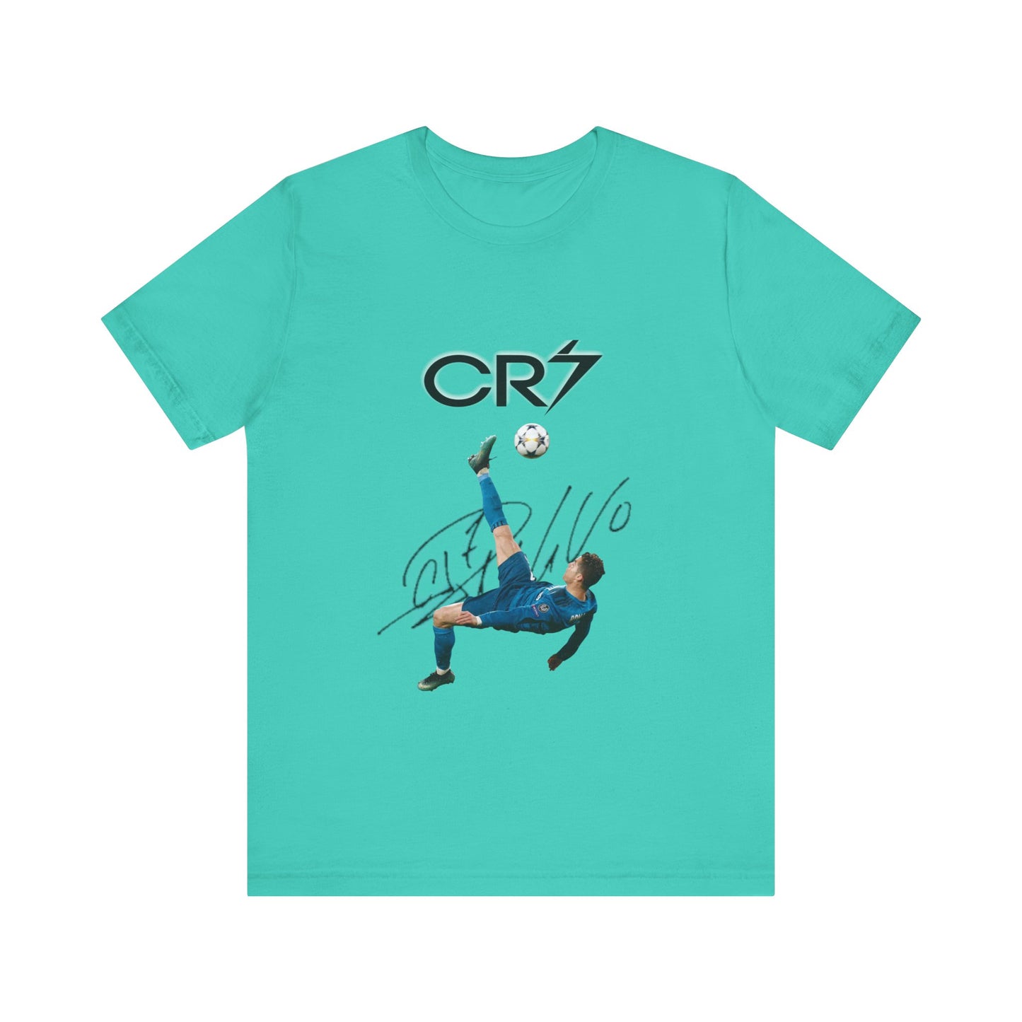 Cristiano Ronaldo Bicycle Kick Graphic Tee Shirt