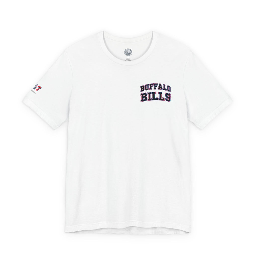 Buffalo Bills Josh Allen #17 Graphic Tee — NFL Fan Shirt