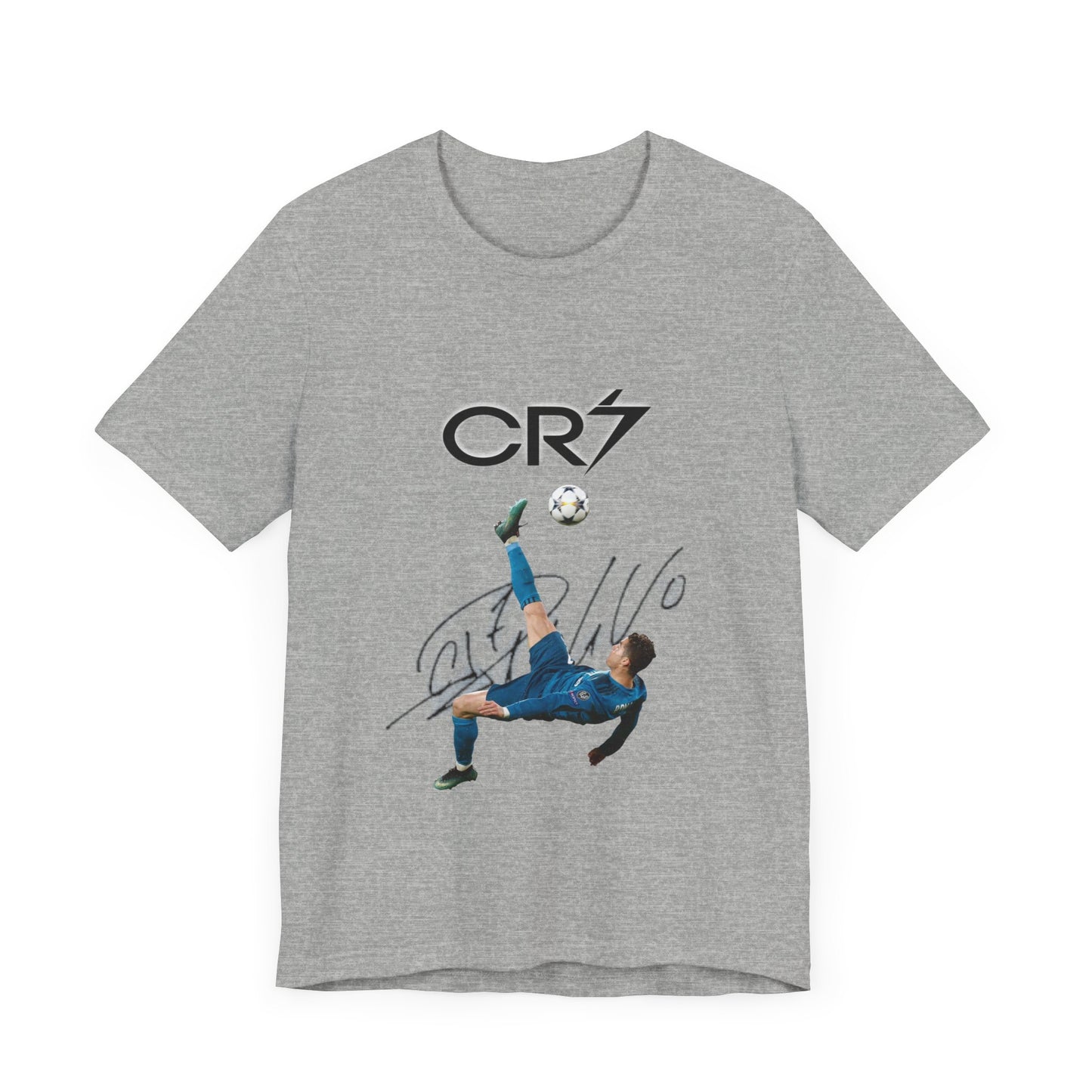 Cristiano Ronaldo Bicycle Kick Graphic Tee Shirt