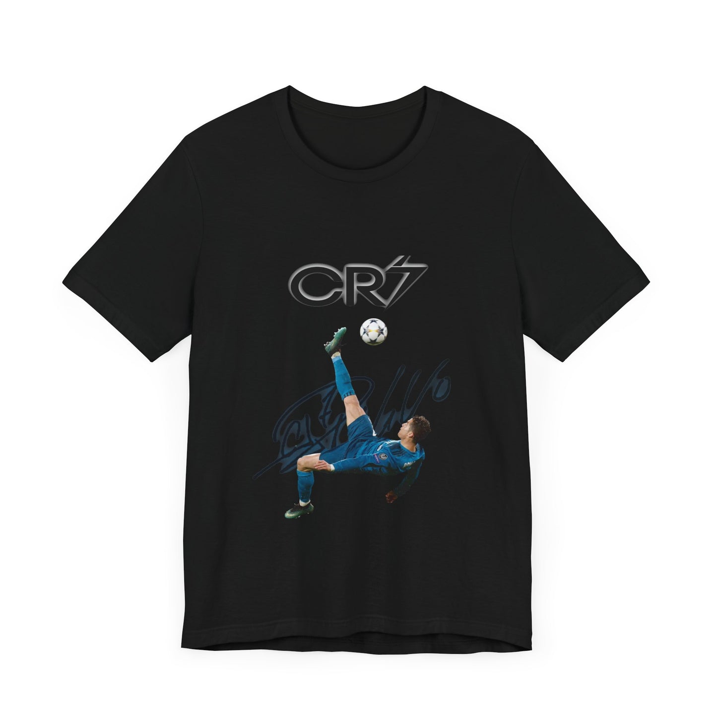 Cristiano Ronaldo Bicycle Kick Graphic Tee Shirt