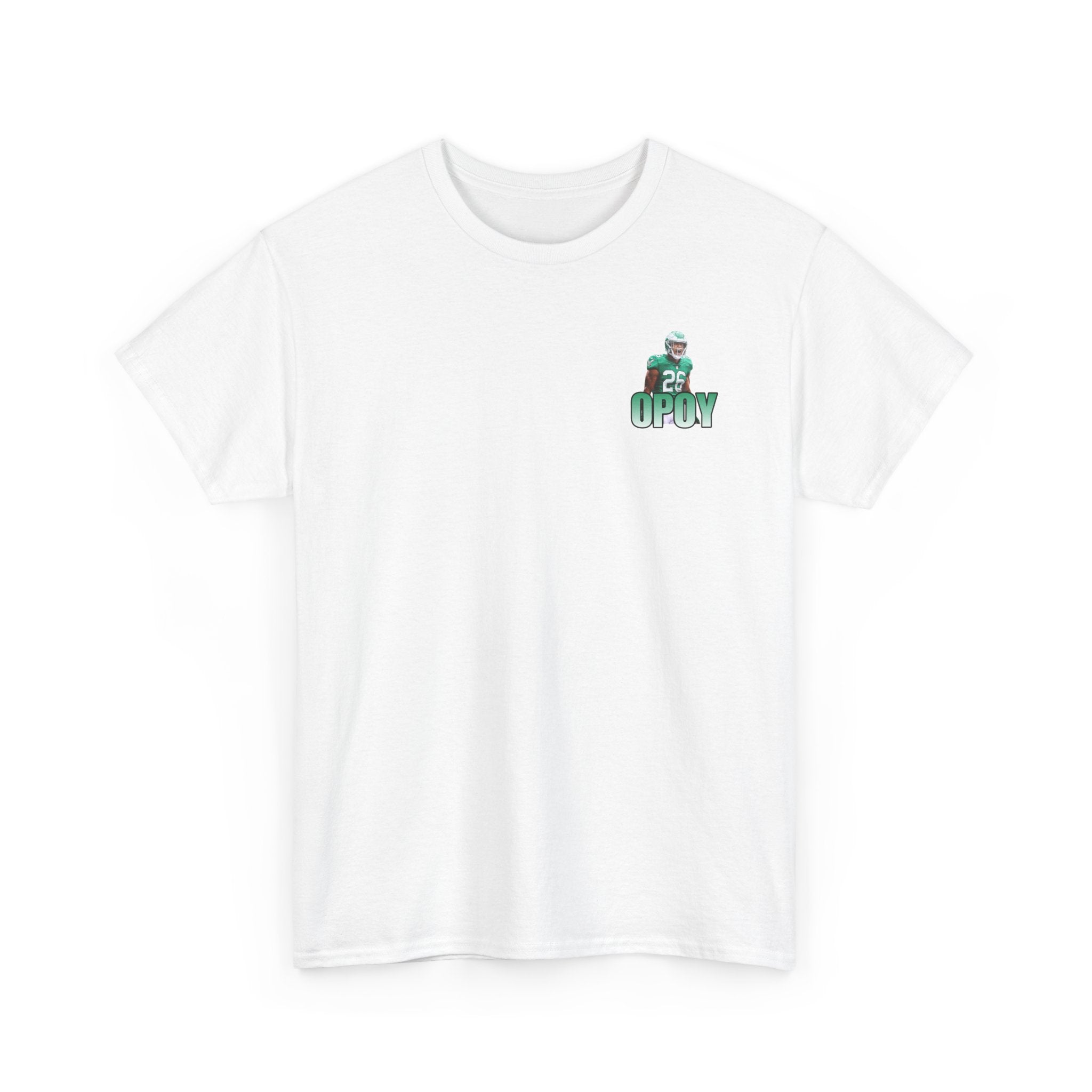 Football Graphic Tee - Saquon Barkley Offensive Player of the Year Unisex Heavy Cotton Tee