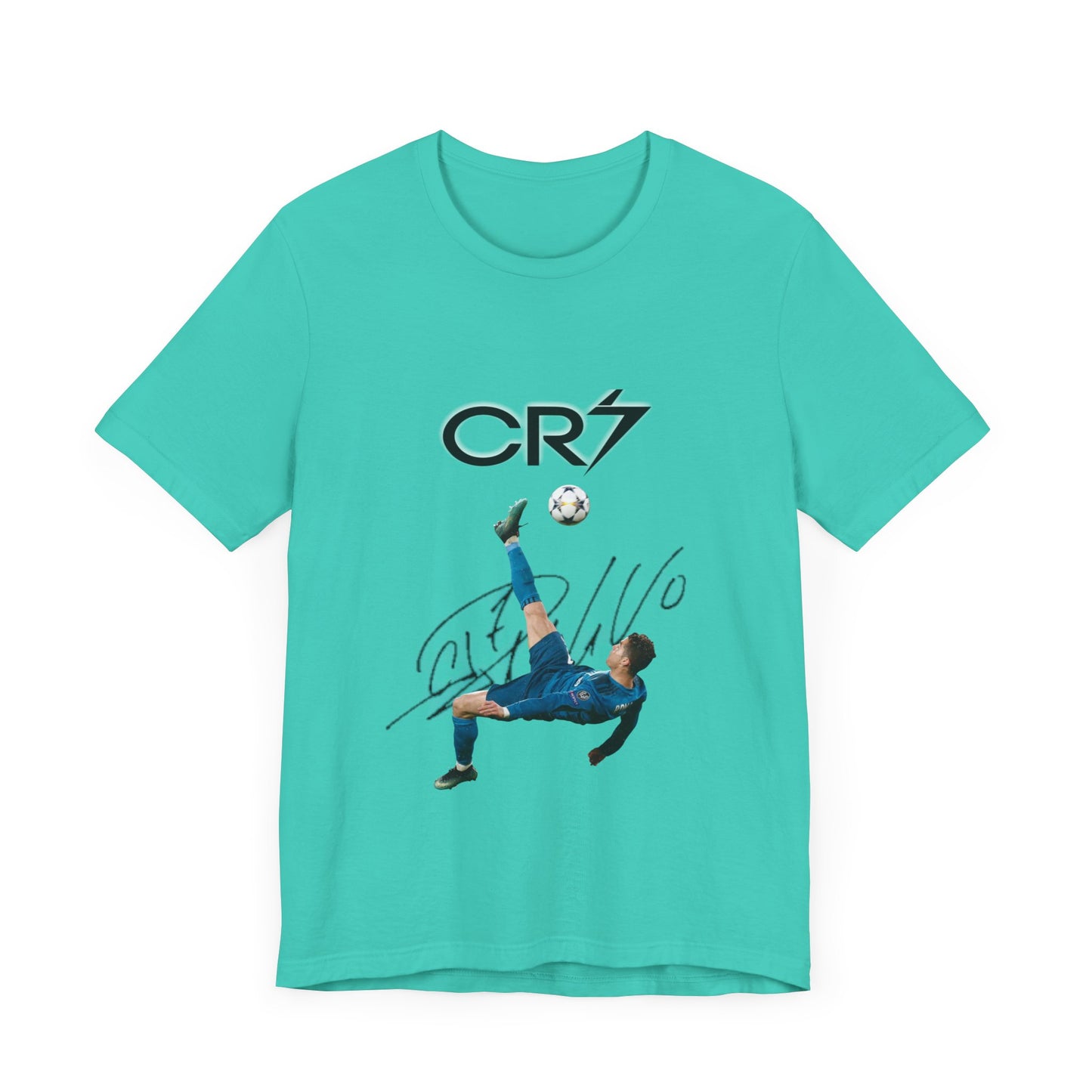 Cristiano Ronaldo Bicycle Kick Graphic Tee Shirt