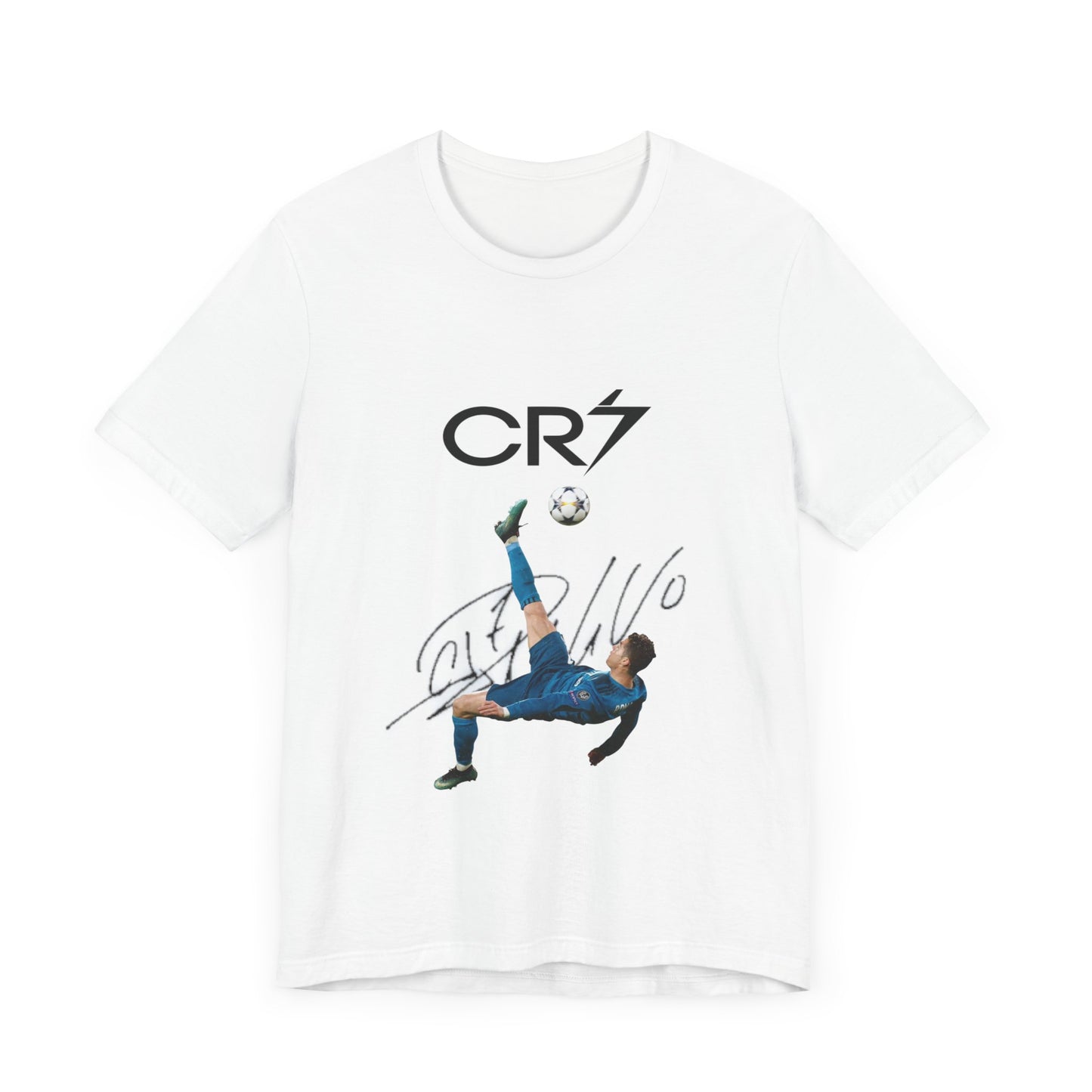 Cristiano Ronaldo Bicycle Kick Graphic Tee Shirt