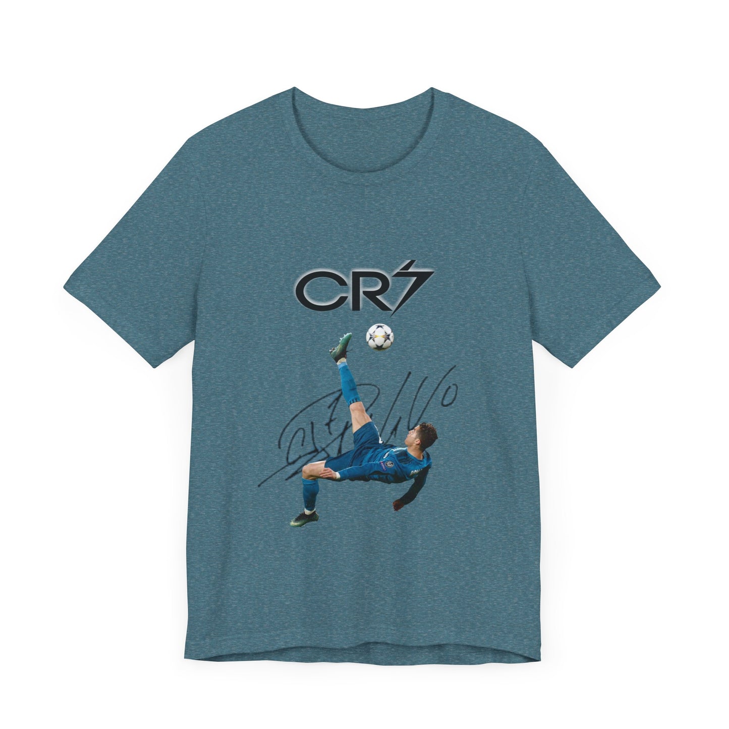 Cristiano Ronaldo Bicycle Kick Graphic Tee Shirt